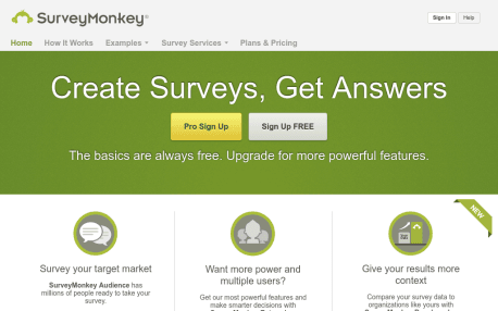 Dotazník online - surveymonkey