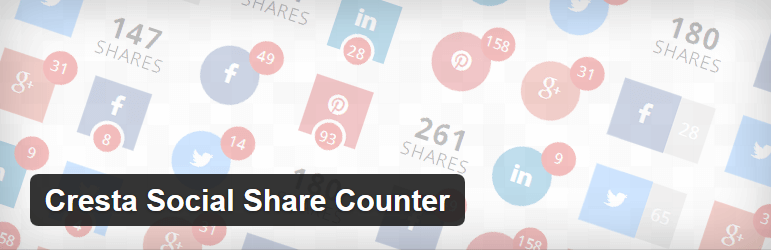 Cresta Social Share - tlačítka s počítadlem sdílení