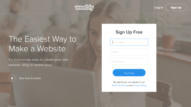 Weebly - vlastní web zdarma, snadno a rychle
