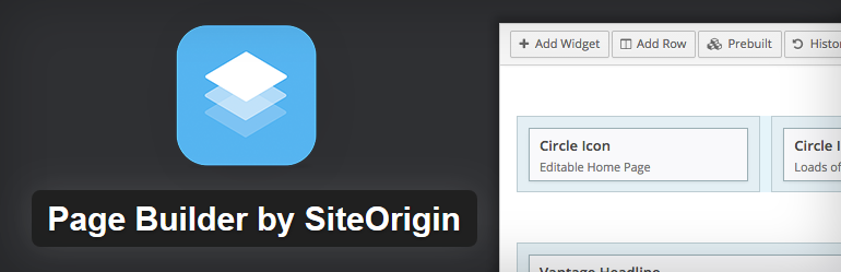 Nejlepší a užitečné pluginy pro WordPress - Page Builder by SiteOrigin