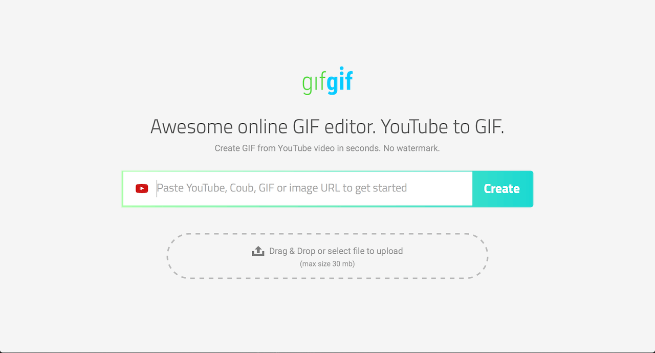 Jak vytvorit GIF z videa na Youtube