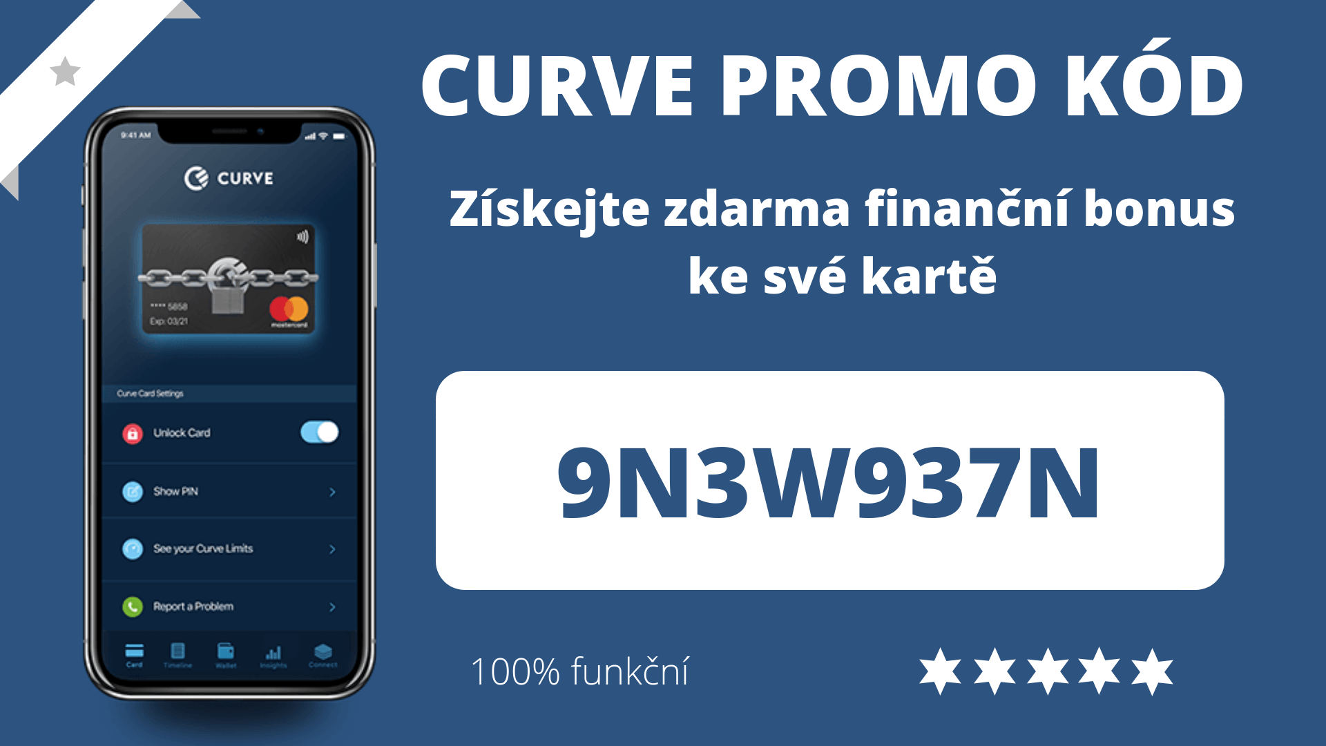 CURVE PROMO KÓD (2026) - získejte ZDARMA 5£ bonus | 100% funkční